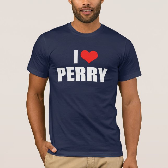 Det RICK PERRY valet utrustar T-shirt (Framsida)