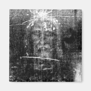 Det riktiga ansiktet av Jesus Magnet