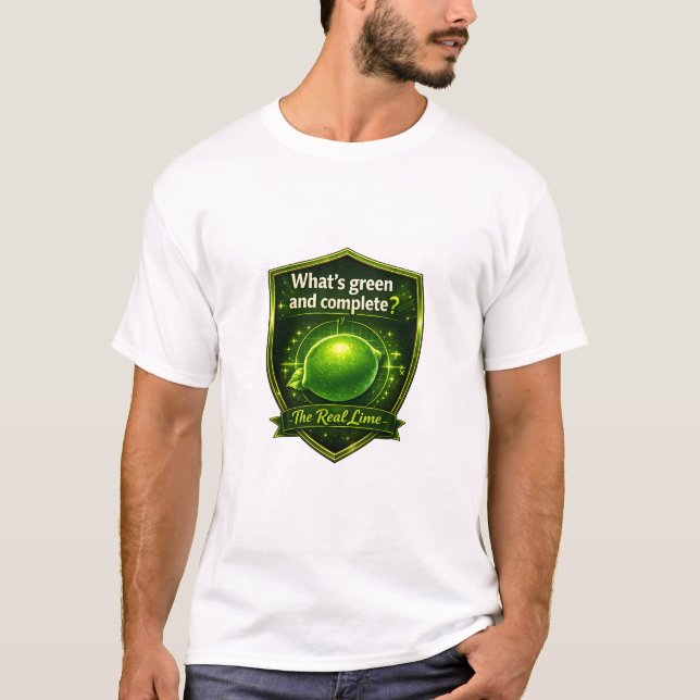 Det riktiga Lime T Shirt (Framsida)