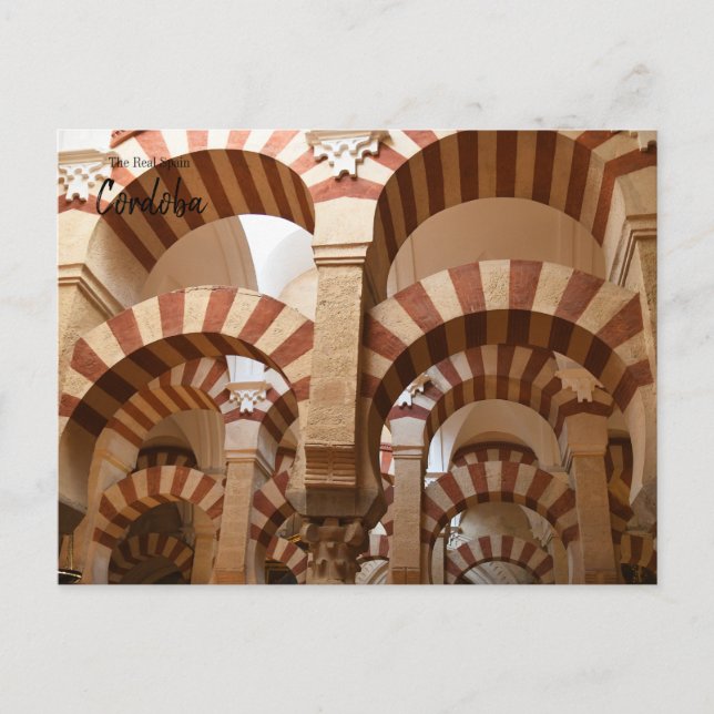 Det riktiga Spanien Cordoba Vykort (Framsida)