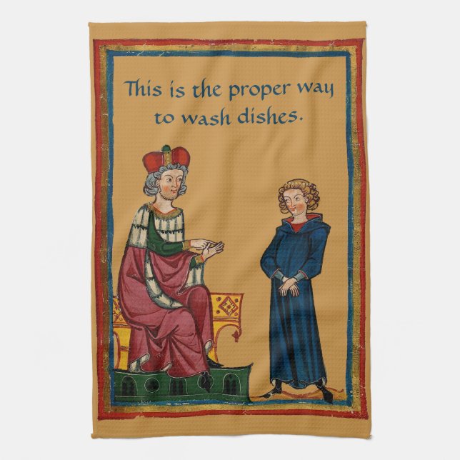 Det riktigt långt att tvätta disk kökshandduk (Vertikal)