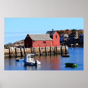Det Rockport motiv numrerar 1 Poster