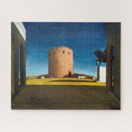 Det röda tornet | Giorgio de Chirico | Pussel