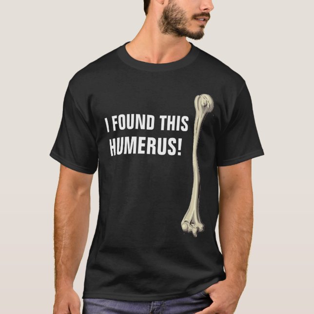 Det roliga ben t-shirt (Framsida)