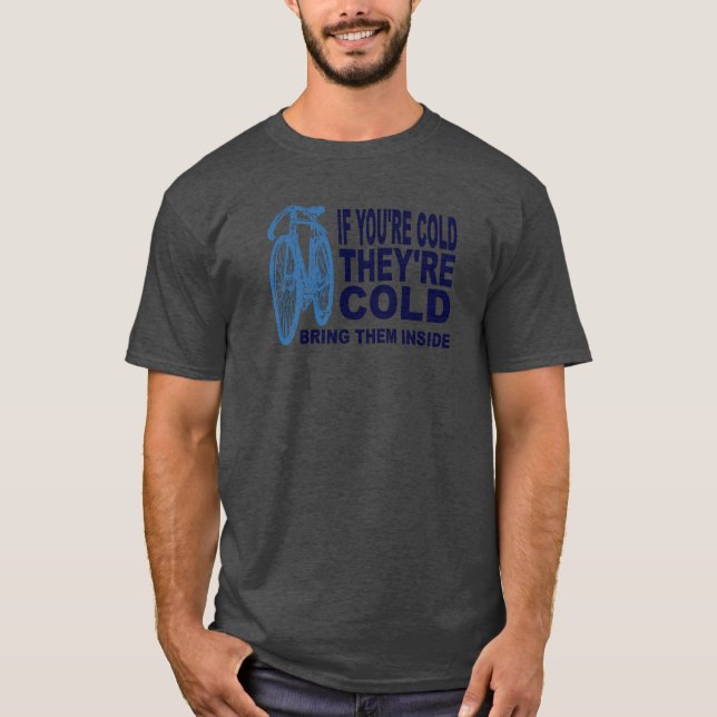 Det roliga cykla citationstecknet - komma med t shirt (Framsida)