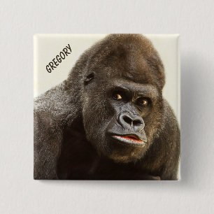 Det roliga gorillaanpassningsbarnamn knäppas knapp