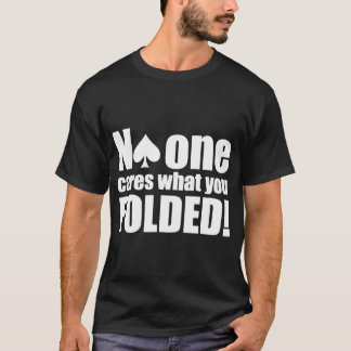 Det roliga pokerkasinot Las Vegas inget att bry T Shirt