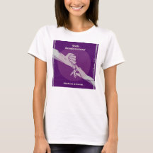 Det romantiska paret som håller händer