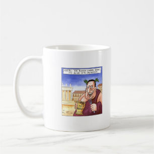 Det romerska imperiet börjar sin glid in i decaden kaffemugg