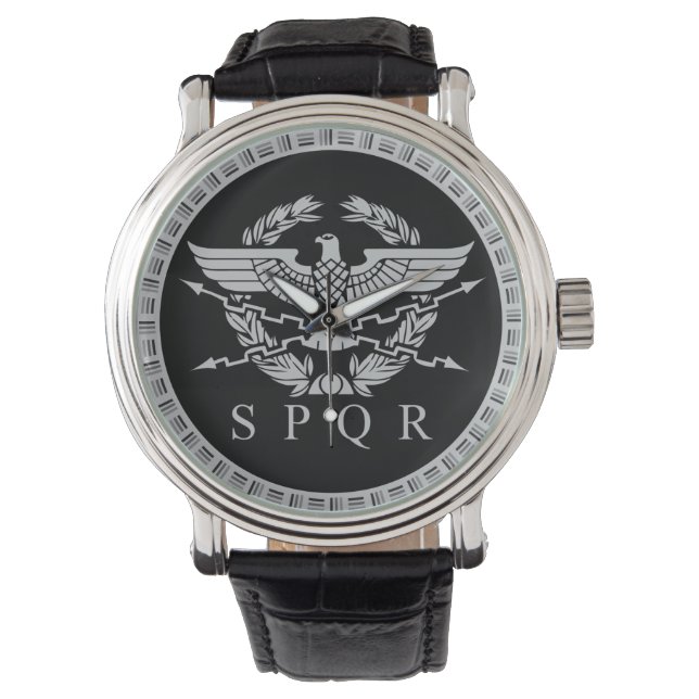 Det romerska imperiets Emblem Watch. Armbandsur (Framsida)