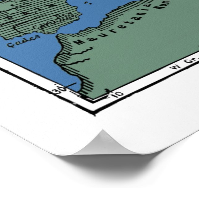 Det romerska riket vid sitt Underbarare Poster (Hörn)