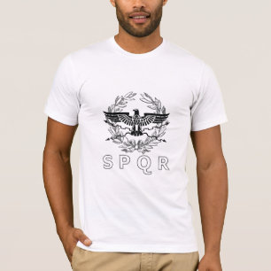Det romerska rikets SPQR emblem T Shirt
