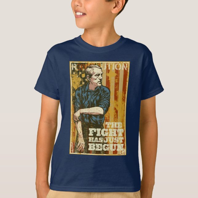 Det Ron Paul slagsmål har precis börjat T-tröja T-shirt (Framsida)