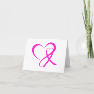 Det rosa bandtack eller tomt noterar tack kort