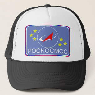 Det Roscosmos flyg lappar Truckerkeps