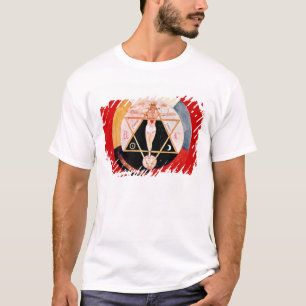 Det Rosicrucian symbolet av det hermetiskt Tee