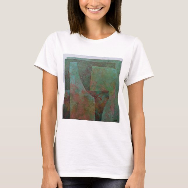 Det rött och grönten t-shirt (Framsida)
