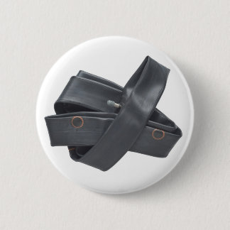 Det Rubber däckröret med lappar knäppas Knapp