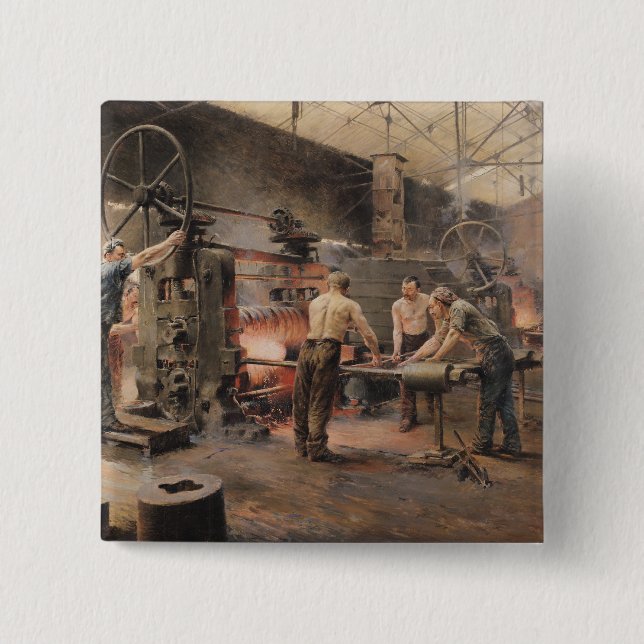 Det rullande mal knapp (Framsida)