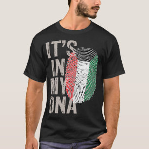 Det_s i min DNA Kuwait finger skriver ut kärlek Ku T Shirt