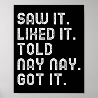 Det såg ut som Har Funny Boys Girls Kid. Poster