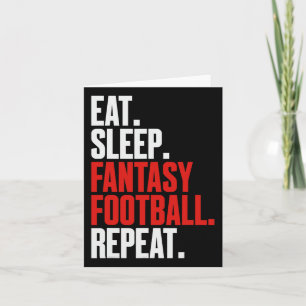 Det säger att man äter sömnlöshet, Fantasy Footbal Kort