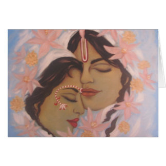 "Det sakrala giftermål ", Hälsningskort