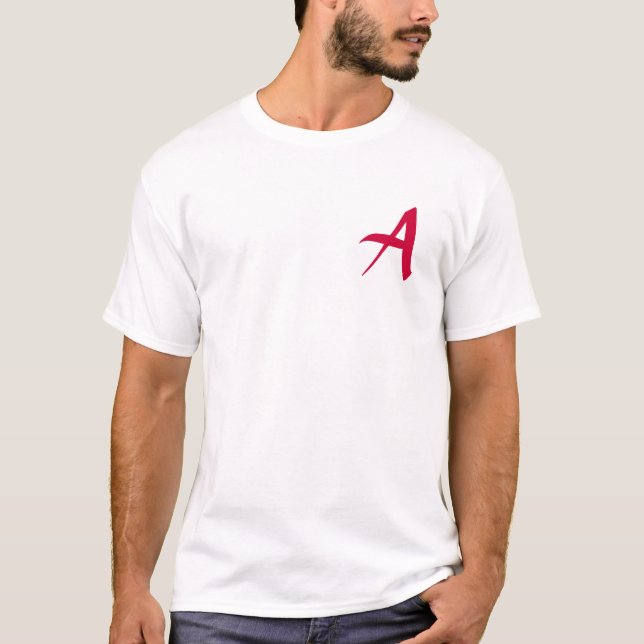 Det scharlakansröda brev t-shirt (Framsida)