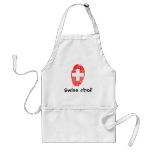 Det schweiziska handlag identifierar med förkläde