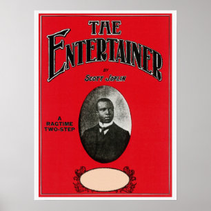 Det Scott Joplin sånglakan täcker Poster