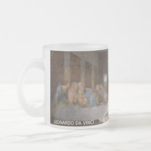 Det senaste betalkortet Leonardo Da Vinci Frostad Glasmugg