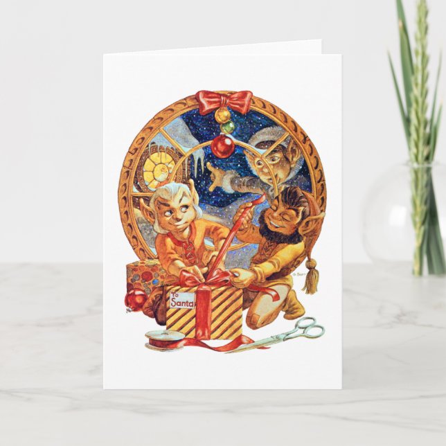 Det senaste hälsningskortet Paket Helgkort (Framsida)