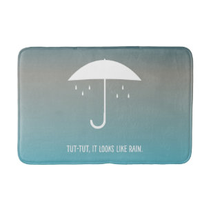 Det ser ut som regn Bath Mat Badrumsmatta