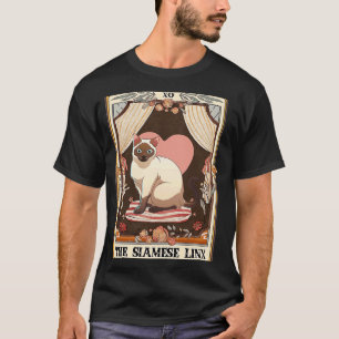 Det siamesiska linx-Tarot Card Lynx Point Siamese T Shirt