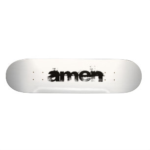 Det sist ord old school skateboard bräda 21,6 cm