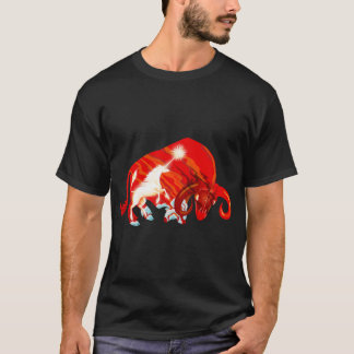 Det Sista Enhörningen Besegrarfamiljen Röda Bull T Shirt