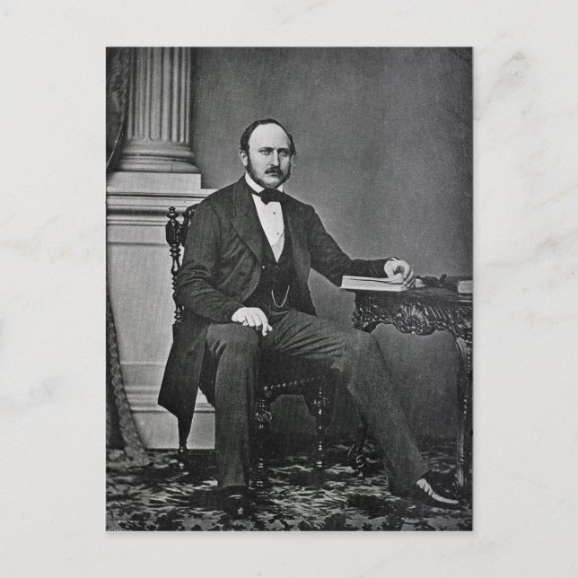 Det sista fotot av prins Consort Vykort (Framsida)