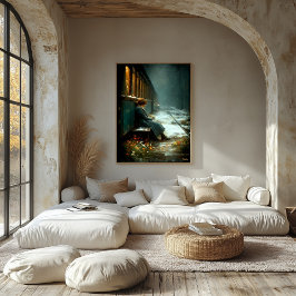 Det sista minnesmärket canvastryck