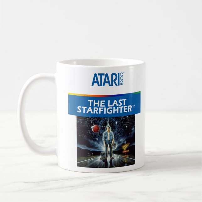 Det sista Starfighter-spelet Kaffemugg (Vänster)