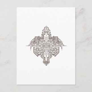 Det sista stödrastret vykort