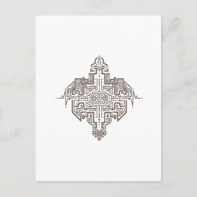 Det sista stödrastret vykort (Framsida)