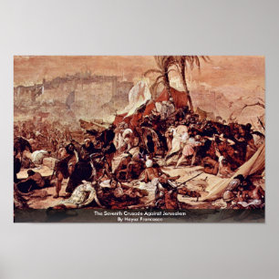 Det sjunde korståg mot Jerusalem Poster