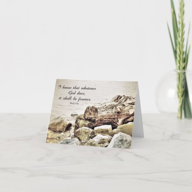 Det ska vara för evigt - skriptkort kort (Framsida)