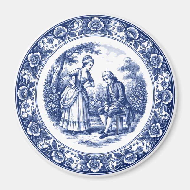 Det skällande magneten magnet (Framsidan)