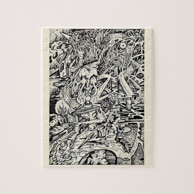 Det skickligt, eller, en nyckfull Transfiguration Pussel (Vertikal)