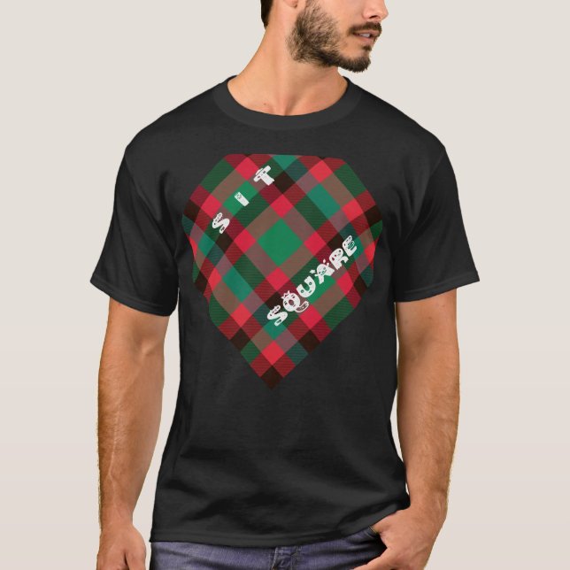 Det skotska Royalet Checkered Tartan Play with Tex Tröja (Framsida)