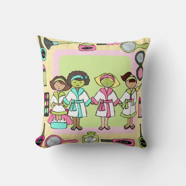 Det skräddarsy Spapartyet kudder Kudde (Framsida)