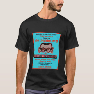 Det skratta hundpartyet på svart tee