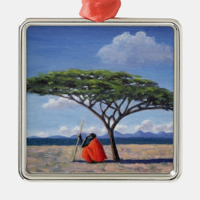 Det skuggiga träd 1992 julgransprydnad metall (Framsidan)