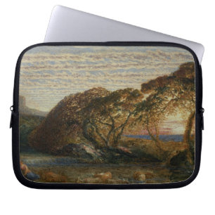 Det skuggigt strömmer laptop sleeve